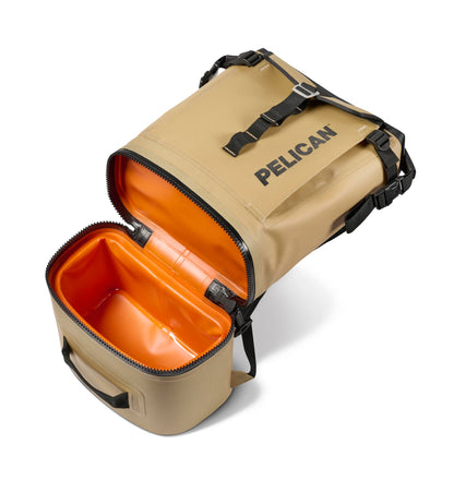 Pelican Dayventure Backpack Cooler - Insulated Cooler Backpack -18.4 Liters (Coyote Tan)