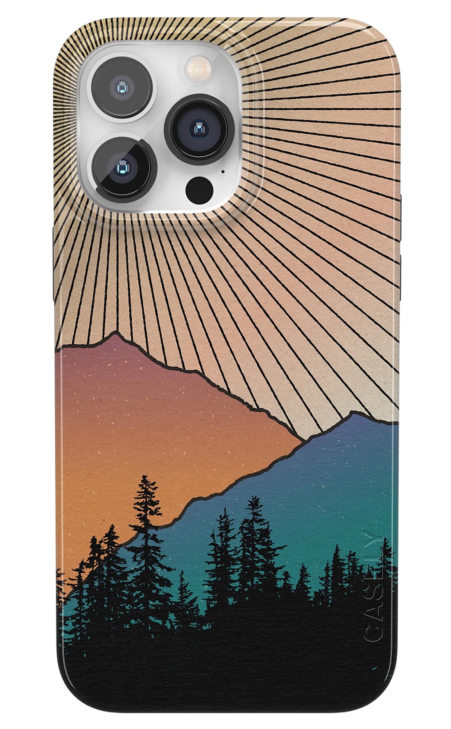 Casely iPhone 14 Pro Max Case | Fit Check | Neutral Checkerboard | Compatible with MagSafe | Classic Ultra Slim Design