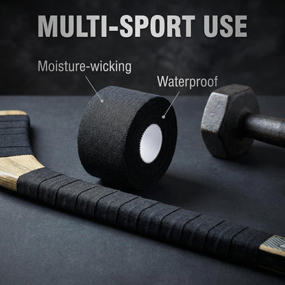 Nowindsy Gun Grip Tape，Tactical Tape 1.5" Non-Reflective Improve Grip Multipurpose Wrap Tape for Rifles, ShotgunsGun, Magazine, Tactical Geer, Sport Handle, Gardening Tools (2-Roll)