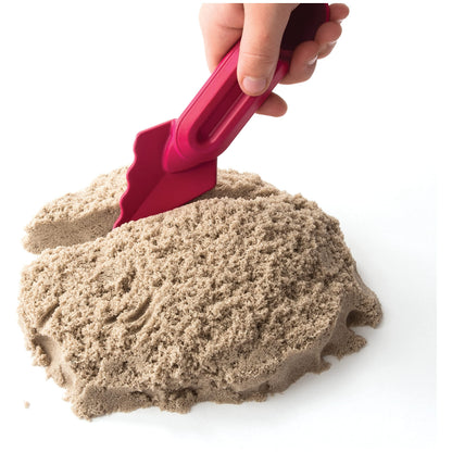Kinetic Sand Folding Sandbox comes with 2LBS of Non-Toxic Play Sand, 7 Tools and Activity Space Educational Creative Kid's Sensory Toys for Boys and Girls Aged 3+