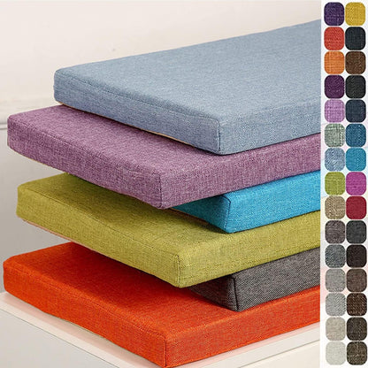 Indoor Outdoor Bench Cushion ,Custom Washable Bench Cushion for Garden Furniture,Non Slip 2/3/4 Seater Pad Patio Kitchen Sofa Bench Cushions for Dinning Bench Swing Window Seat Pad (Thickness 15CM)