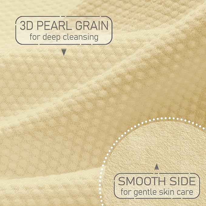 Bamboo Rayon Disposable Face Towel Biodegradable Large Dry Face Wipes 120 Count