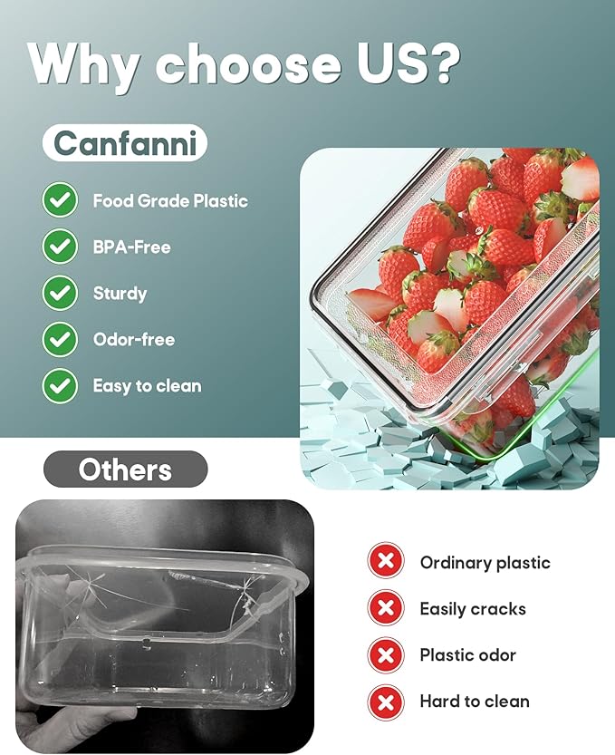 70 PCS Food Storage Containers