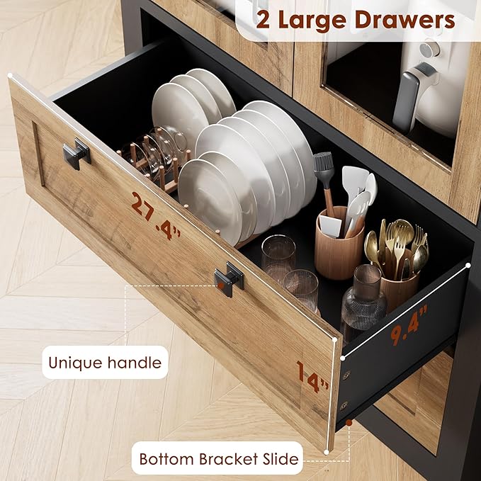71" Tall Kitchen Pantry Cabinet