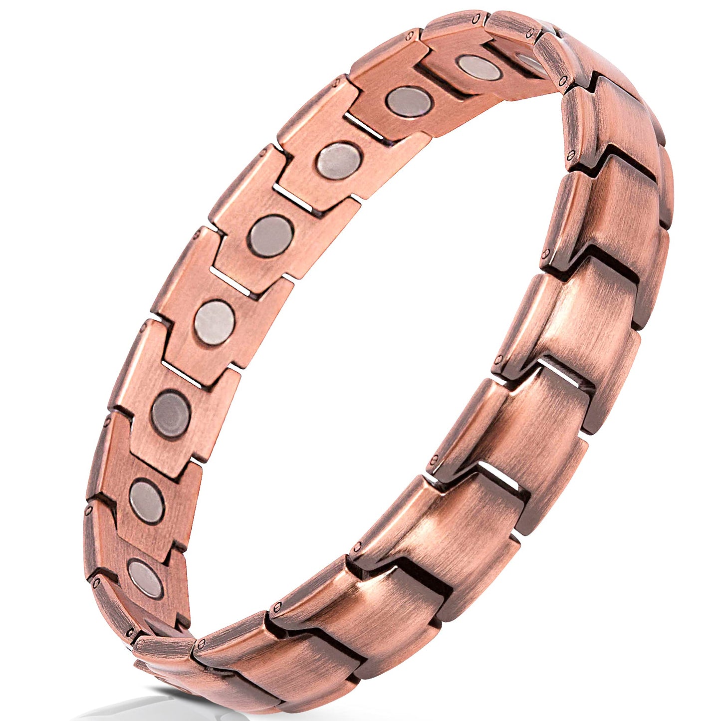 Smarter LifeStyle Elegant Pure Copper Magnetic Bracelet, Men's