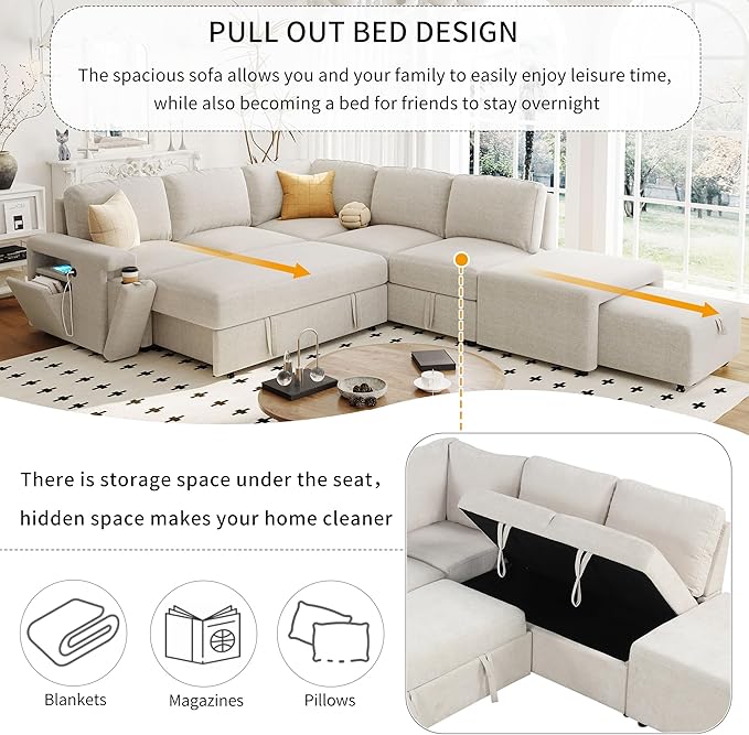 Merax L-Shaped Modular Sofa