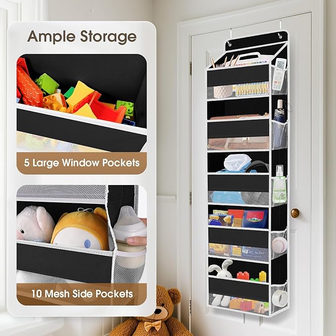 1 Pack Over The Door Organizer, Hanging Storage Organizer
