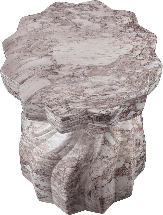 Meridian Furniture 99048Brown-ET Caserta Collection Art Deco Indoor/Outdoor
