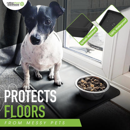 Multi-Purpose Silicone Rubber Mat, Non-Slip Surface, Indoor Outdoor Use, Easy Clean