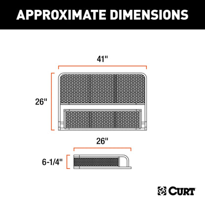 Curt Manufacturing 18101 Basket Style Cargo Carrier