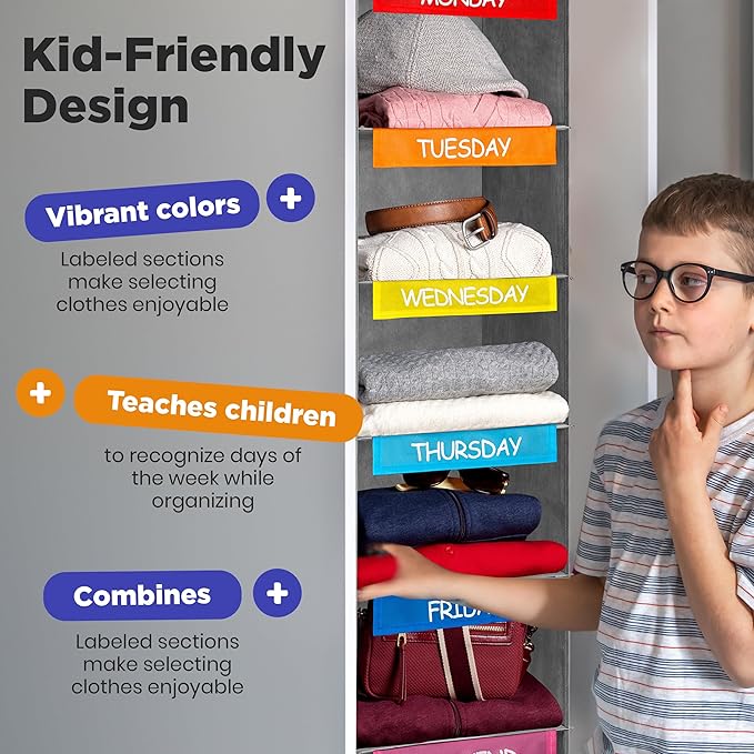 Handy Laundry Hanging Clothes Organizer