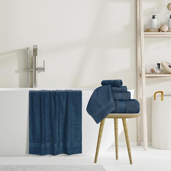 GLAMBURG Ultra Soft 8-Piece Towel Set