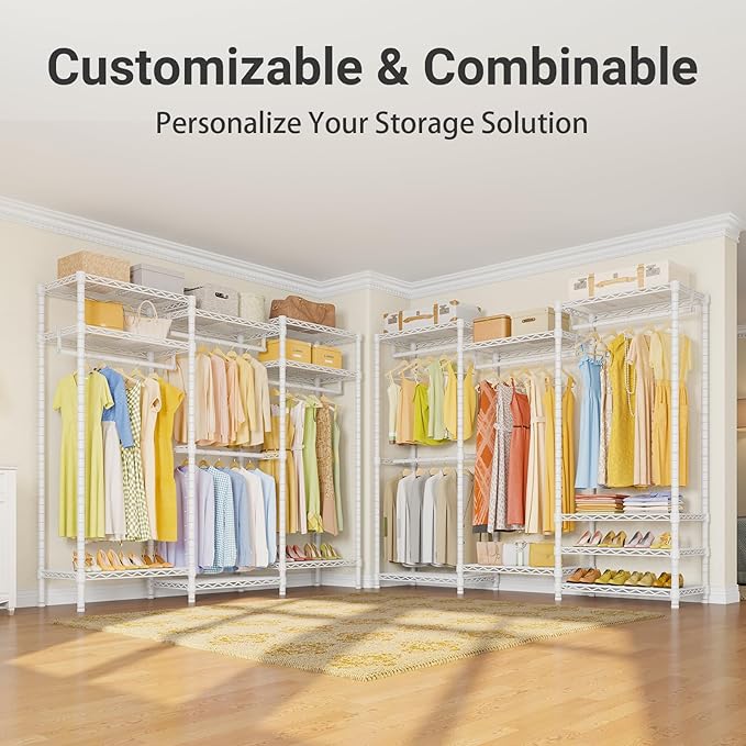 VIPEK V5 Portable Closet Wardrobe Heavy Duty Clothes Rack, Freestanding