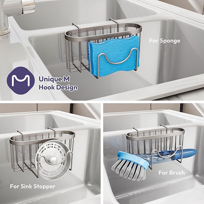 SWTYMIKI Sponge Holder for Kitchen Sink