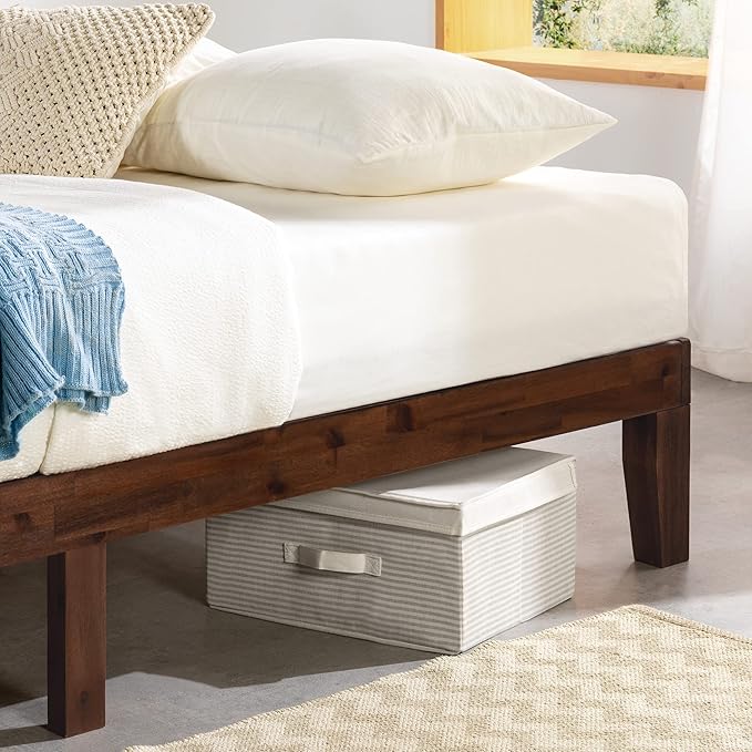 Mellow 12" Solid Wood Platform Bed Frame