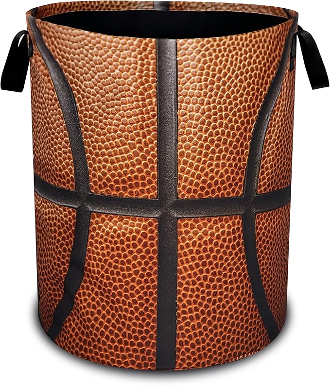 Basketball Laundry Basket Ball Texture Oxford Cloth Laundry Hamper