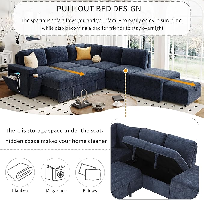 Merax L-Shaped Modular Sectional Sofa