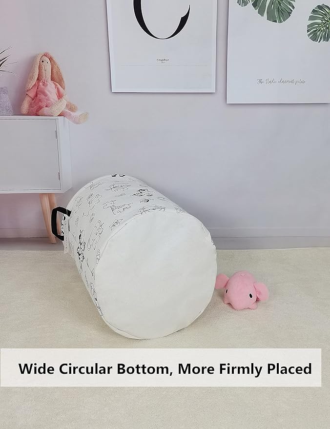 QUEENLALA Large Storage Basket, Laundry Hamper/Bathroom/Home Decor/Collapsible