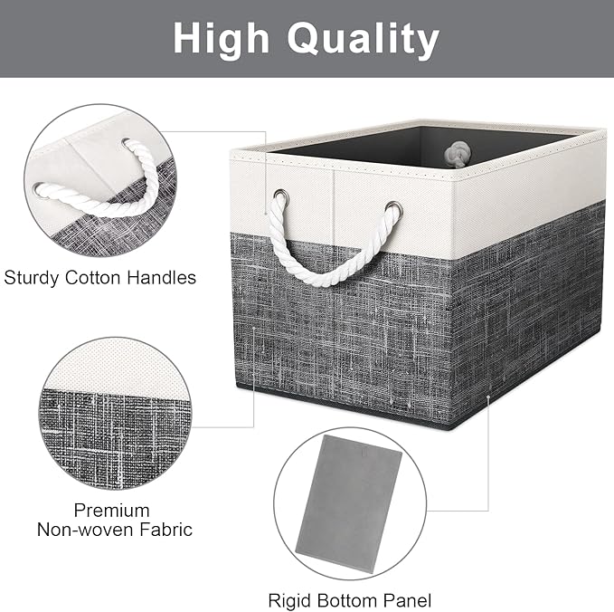 Fab totes Storage Bins, Foldable Storage Baskets