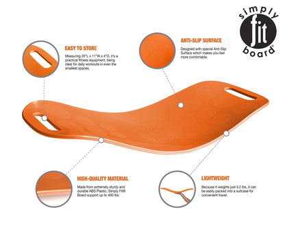 Simply Fit Board - The Workout Balance Board with a Twist, As Seen on TV