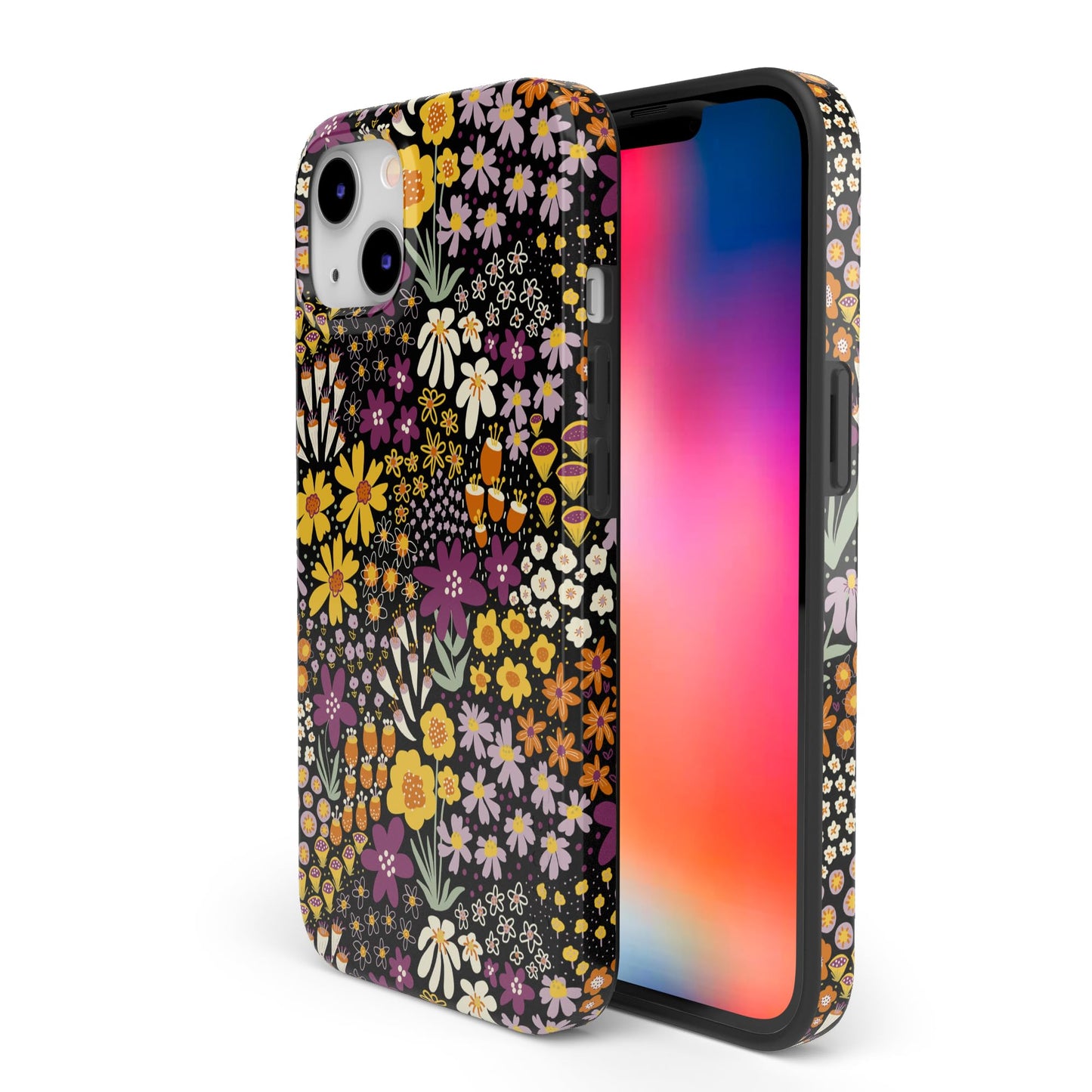 Casely iPhone 13 Case | Fit Check | Neutral Checkerboard | Compatible with MagSafe | Classic Ultra Slim Design