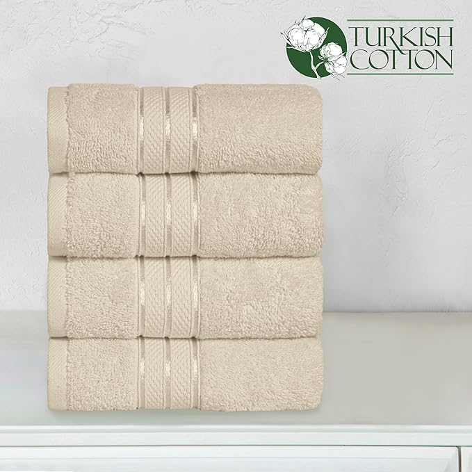 Elegant Comfort Three Line Popcorn Towel Set