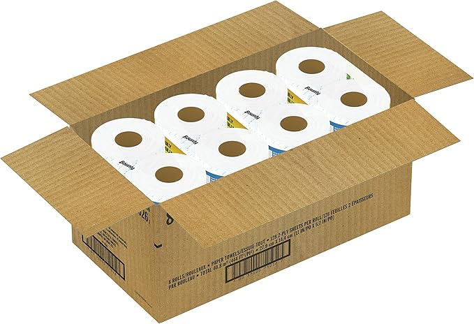Bounty Quick Size Paper Towels, 8 Family Rolls