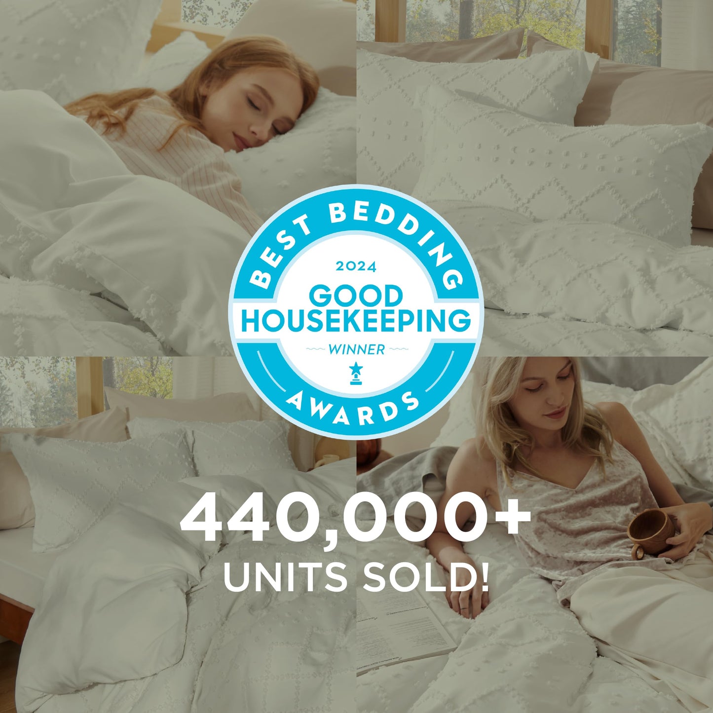 Bedsure Boho Duvet Cover Queen Size - Sage Green Breathable & Soft Boho Bedding, Machine Washable Comforter Cover for All Seasons, Includes 1 Duvet Cover 90"x90" with 2 Pillow Shams & Zipper Closure