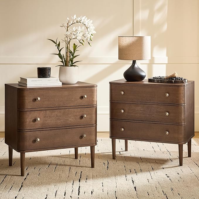 HULALA HOME Modern End Table Set of 2