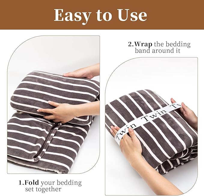 20PCS Bed Sheet Organizer Bands, Storage Labels and Sheet Keepers