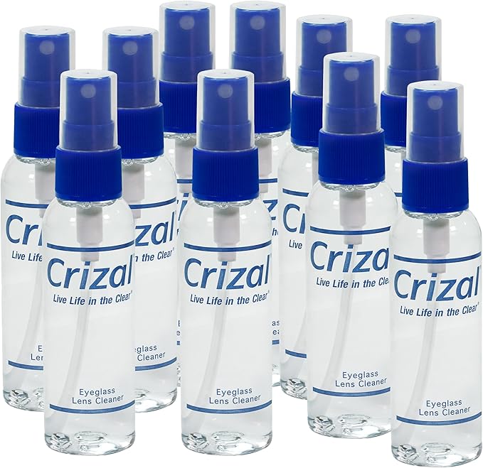Eyeglass Lens Cleaning Spray – 10 Pack – Safe