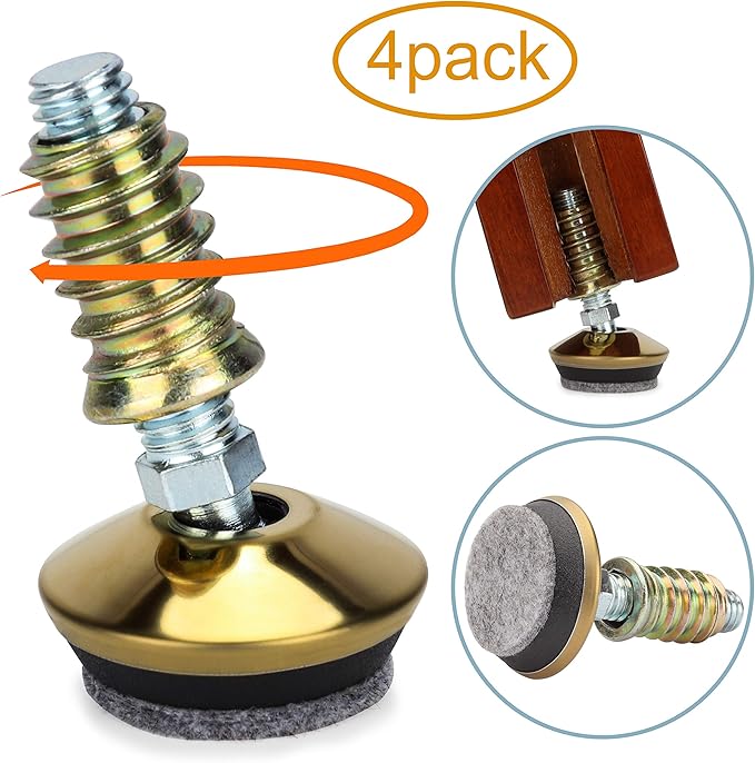 Swivel Furniture Levelers