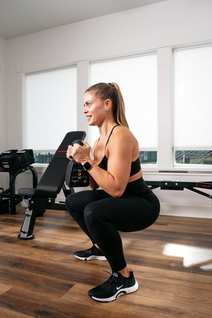 PowerBlock Adjustable Kettlebell, 18-35 lb. Weight Set, Durable Long Lasting Build, Innovative Workout Equipment for Home & Commercial Gyms, Black