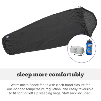 Big Agnes Alpha Direct Fleece Sleeping Bag Liner, Long