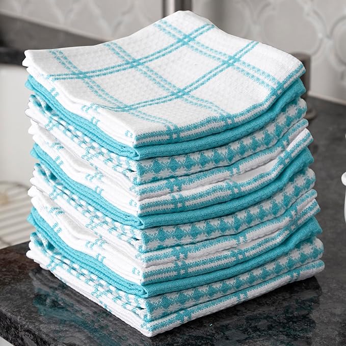 T-Fal Premium Waffle Dish Cloths: Highly Absorbent, Super Soft Long Lasting