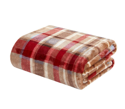 MERRYLIFE Throw Blanket Plaid| Ultra-Plush Soft Colorful | Decorative Couch Travel Love Urban Throw Blanket(40" 50", Love Urban)