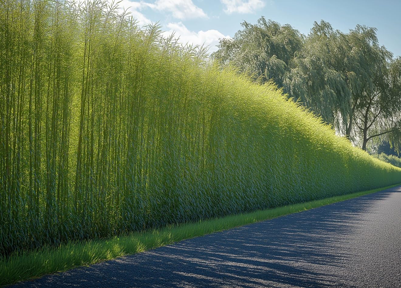 50 Hybrid Willow Trees - Fast Privacy Trees or Shade - Austree Willow Grow 6-10 Feet Per Year - Privacy Hedge