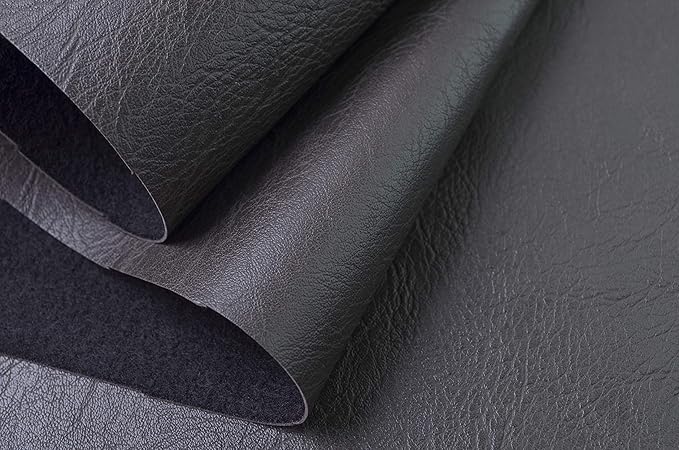 Wento Thick 3 Yard Faux Leather Fabric Soft Skin Grain PU Leather