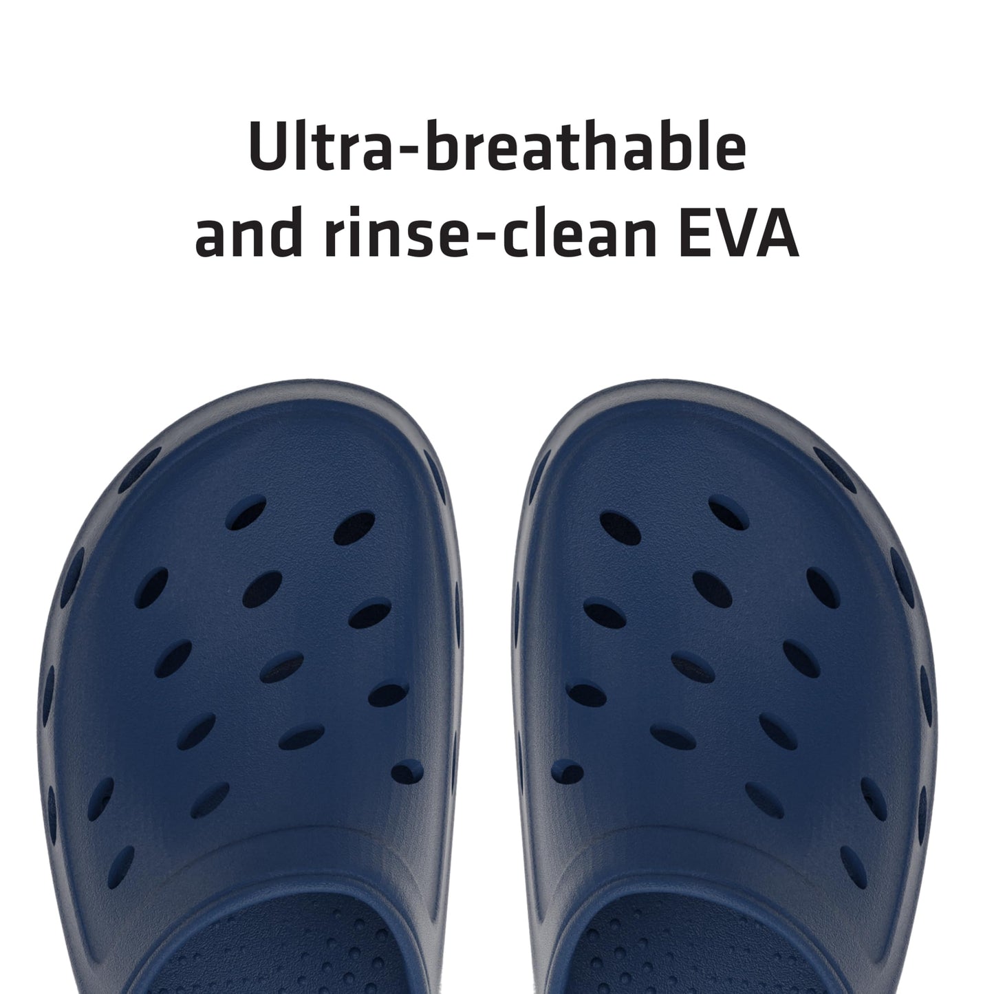 Lakeland Active Men's Silloth Lightweight Ventilated Clogs - Oxford Blue - 9 UK