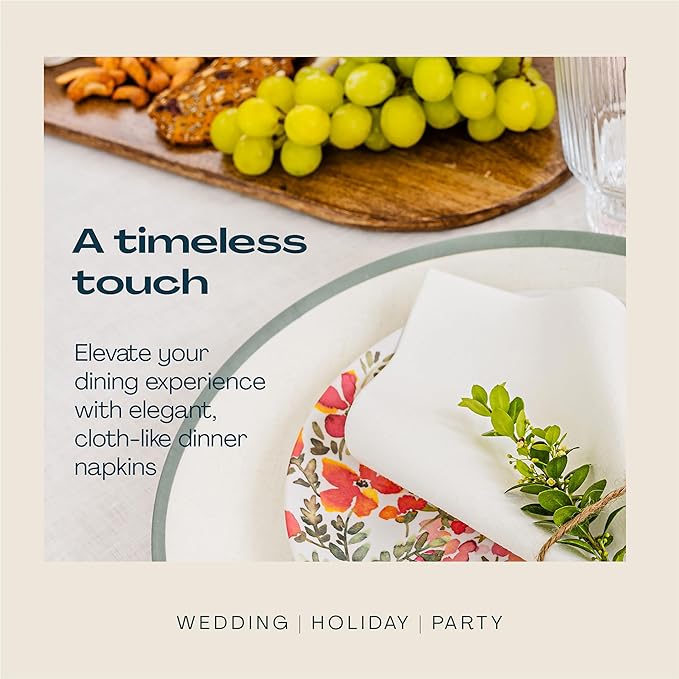 Disposable Linen-Feel Guest Towels