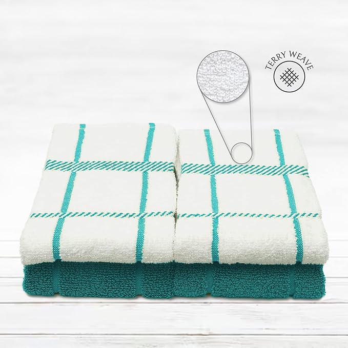 100% Cotton Terry Dish Cloth & Dish Towel