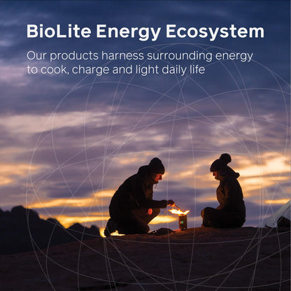 BioLite CampStove 2+ Wood Burning, Electricity Generating & USB Charging Camp Stove, Complete Kit