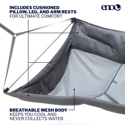 ENO DoubleLoft Hammock Chair Atlantic Blue