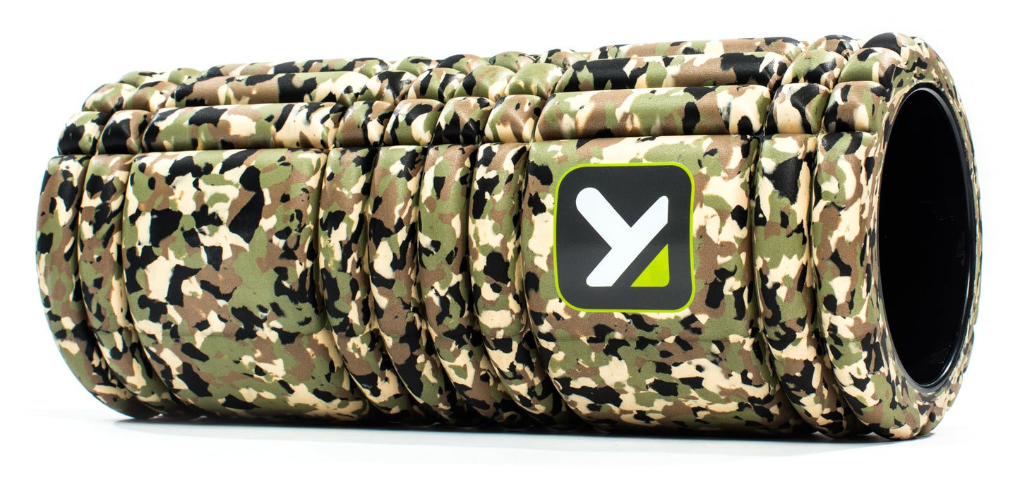 TRIGGERPOINT Performance Therapy Grid Foam Roller for Exercise, Deep Tissue Massage and Muscle Recovery, Original (13-Inch), Camo