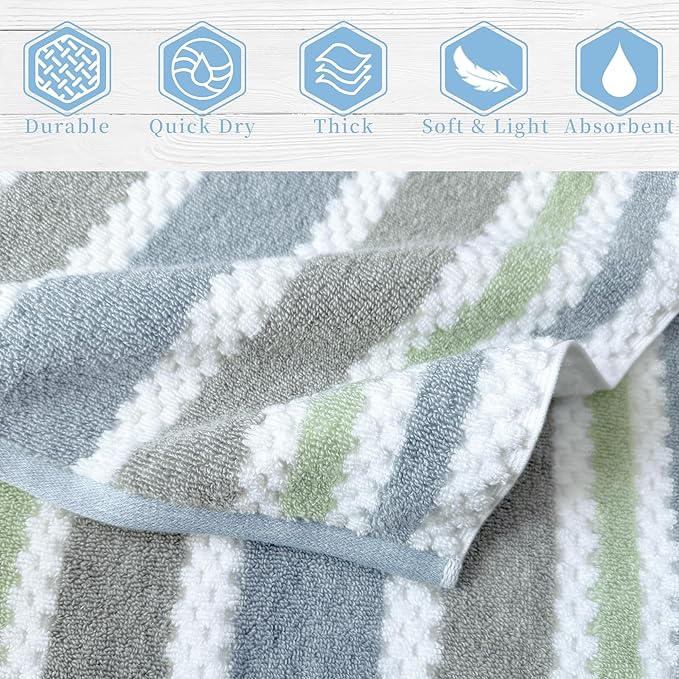 Waffle Towels for Bathroom