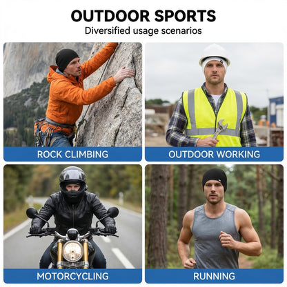 LONGLONG 2 Pack Summer Beanies - Lightweight Breathable Cooling Skull Caps for Women Men Sports & Daily Wear