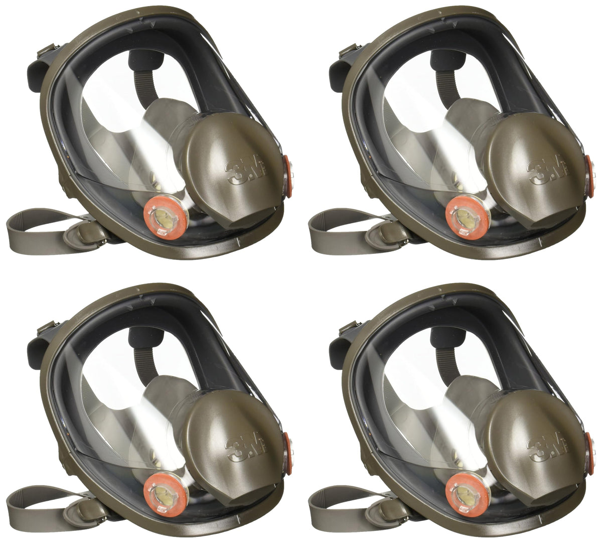 3M 6900 Series Full Facepiece Respirator Size: Large