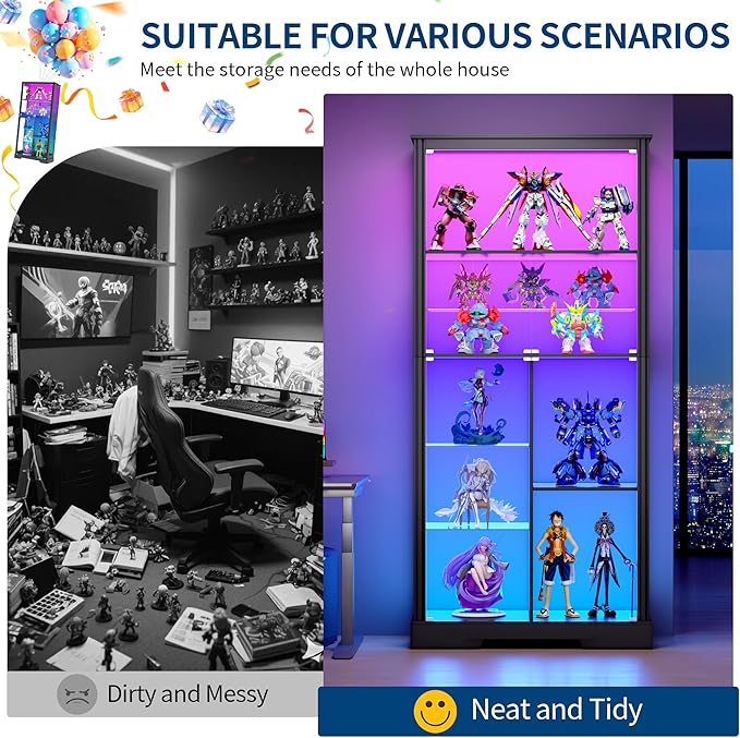 HNEBC Glass Display Cabinet
