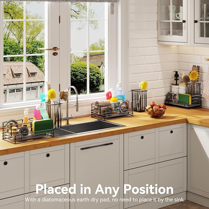Yofidra Kitchen Sink Caddy: Sink Sponge