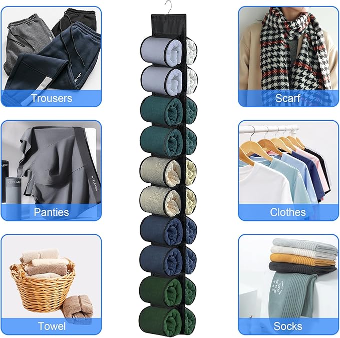 Legging Organizer for Closet Hanging, Hanging Legging Organizer, Legging